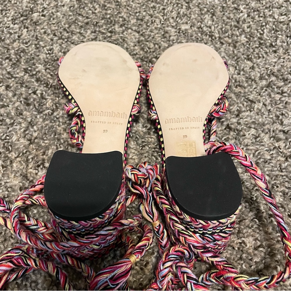 EUC Amambaih Isabel Sandals - Picture 10 of 12